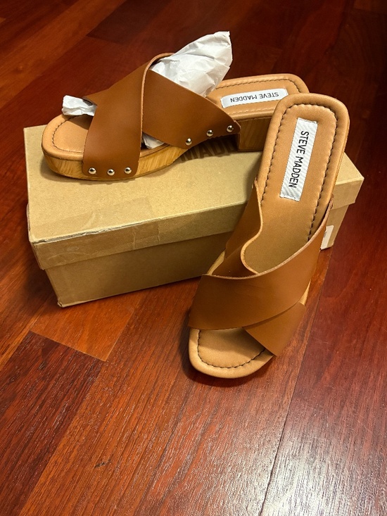 Steve Madden Shoes - Steve Madden Bryna Heeled Sandals - NWT